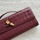 Isla | Zwarte Geweven Leren Schoudertas – Moderne Luxe