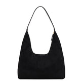 Evie | Minimalistische Vegan Suede Hobo Tas – Tijdloos & Chic