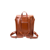 Meliora | Vintage Bruin Leren Rugzak – Klassiek, Duurzaam & Stijlvol