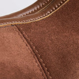 Evie | Minimalistische Vegan Suede Hobo Tas – Tijdloos & Chic