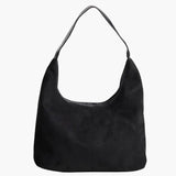 Evie | Minimalistische Vegan Suede Hobo Tas – Tijdloos & Chic