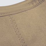 Evie | Minimalistische Vegan Suede Hobo Tas – Tijdloos & Chic