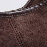 Evie | Minimalistische Vegan Suede Hobo Tas – Tijdloos & Chic