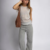 Evie | Minimalistische Vegan Suede Hobo Tas – Tijdloos & Chic