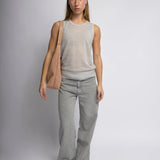 Evie | Minimalistische Vegan Suede Hobo Tas – Tijdloos & Chic