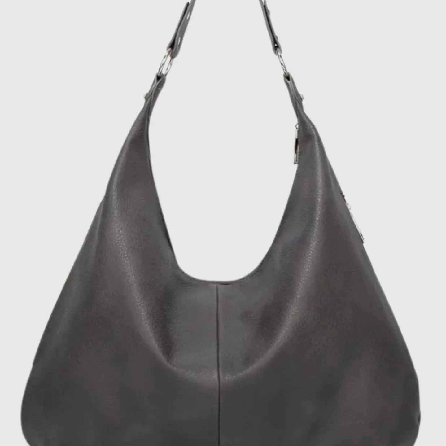 Kaia | Luxe Zwarte Leren Hobo Tas – Tijdloze Elegantie & Dagelijks Comfort
