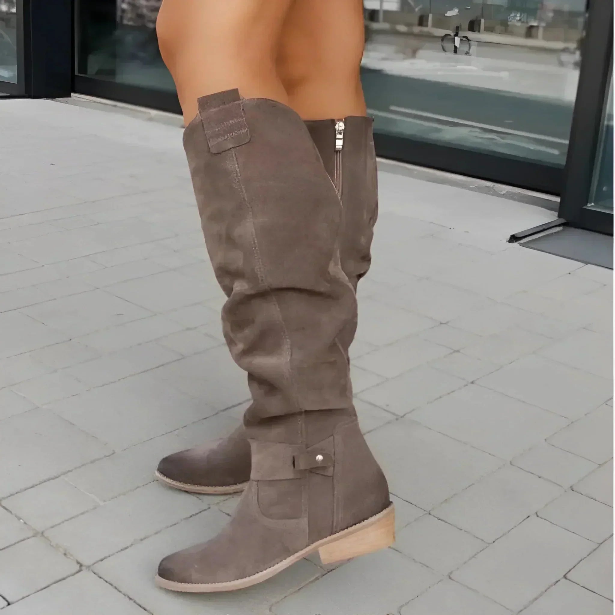 Capucine Leren of Suède Boots voor Dames | Tijdloos ontwerp, comfortabel en weerbestendig